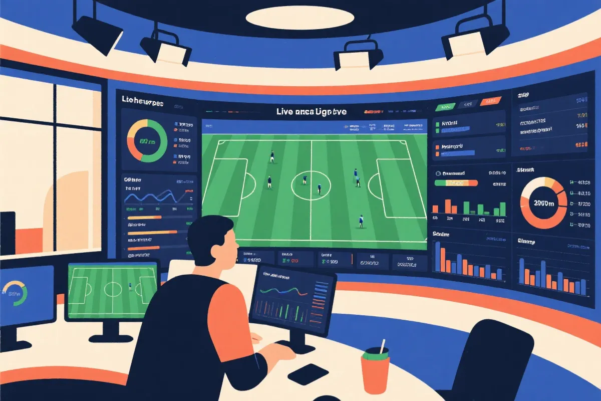 赛事信息联动展示图