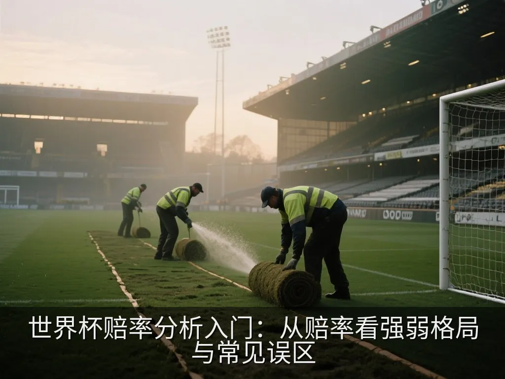 世界杯主题的数据可视化图,展示球队强弱对比与赔率曲线