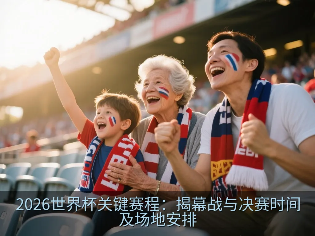 2026世界杯关键赛程：揭幕战与决赛时间及场地安排